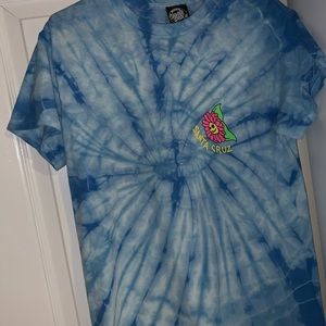 tye dye santa cruz top